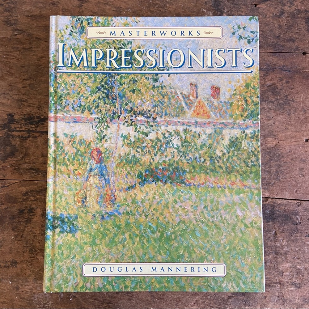 Coffee table art book on Impressionism